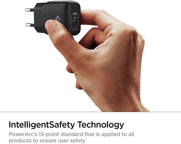 Φορτιστής Spigen PE2009EU 1x USB-C 3 A (8809710759480-ACH02070)