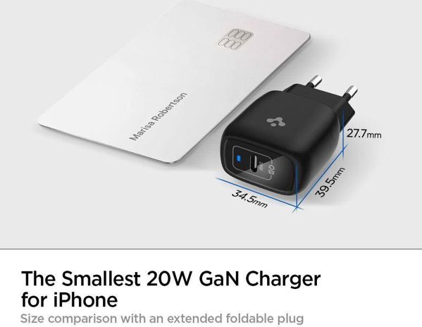 Φορτιστής Spigen PE2009EU 1x USB-C 3 A (8809710759480-ACH02070)