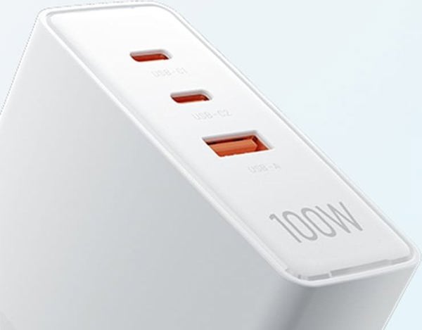 Φορτιστής τοίχου Vention FEGB0-EU 2xUSB-C 1xUSB-A 100W/100W/30W GaN (μαύρο)