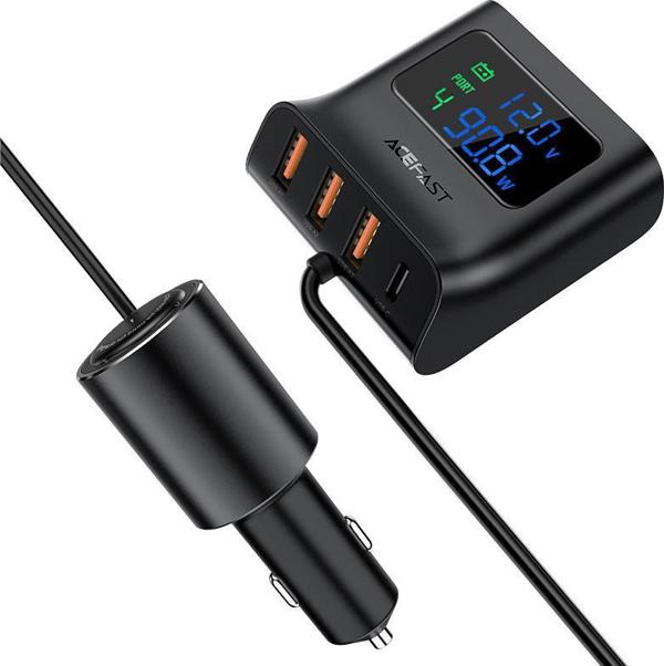 Φορτιστής Acefast B8 3x USB-A 1x USB-C (6974316281078)