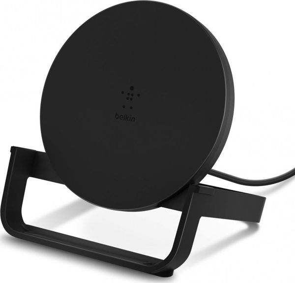 Φορτιστής Belkin ασύρματος 10W Wireless Charging Stand Μαύρος (F7U083vfBLK)