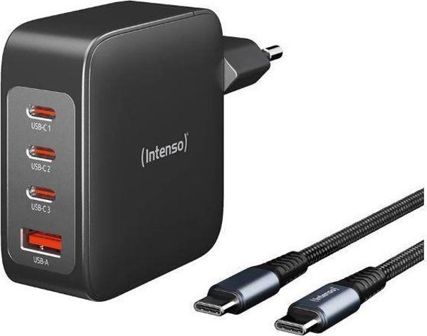 Intenso Φορτιστής Power Adapter 140W USB-A/USB-C 7814010