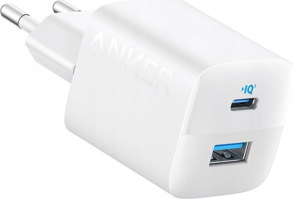 Φορτιστής Anker Anker 323 33W 1x USB-A 1x USB-C Λευκή