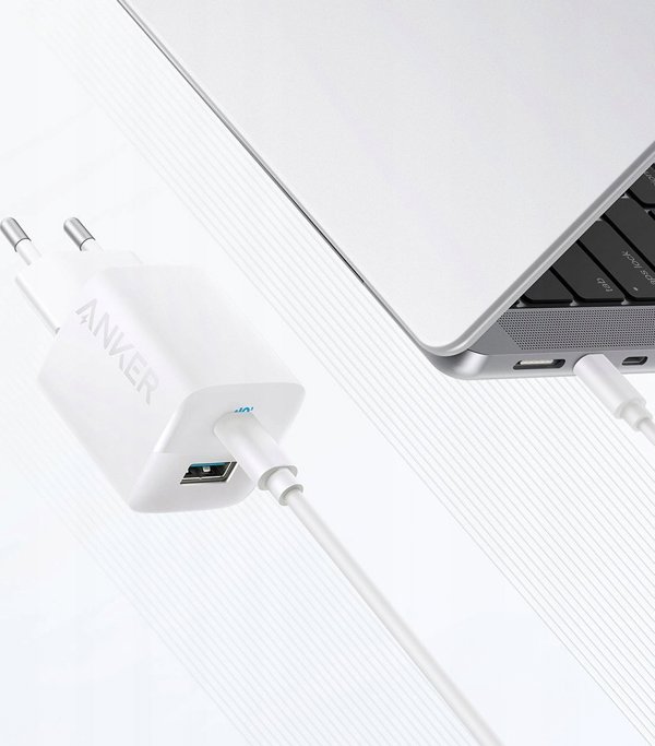 Φορτιστής Anker Anker 323 33W 1x USB-A 1x USB-C Λευκή