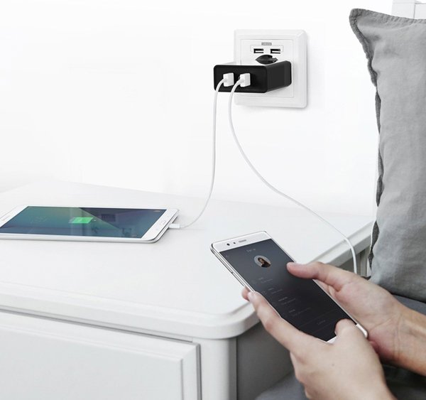 Φορτιστής Ugreen CD161 2x USB-A 3 A (UGR1440)