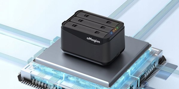 Φορτιστής Μπαταριών Puluz για Insta360 X5, Τριπλός USB Φορτιστής για 3x Μπαταρίες