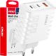 Φορτιστής τοίχου Quick Charge 65W USB-A + 2x USB-C AMIO-04289