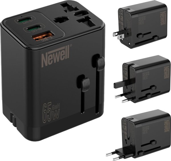 Φορτιστής Newell NEWELL Φορτιστής δικτύου GaN travel adapter 65 W