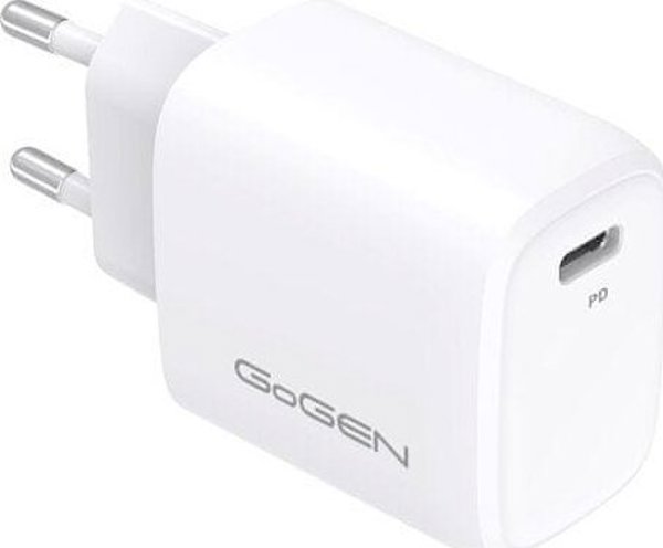 Φορτιστής GoGEN Φορτιστής PD USB-C 20W GoGEN - ACHPD120CW
