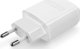 Φορτιστής δικτύου dual USB + καλώδιο Τύπου C 2400 mA