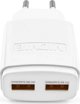 Φορτιστής δικτύου dual USB + καλώδιο Τύπου C 2400 mA