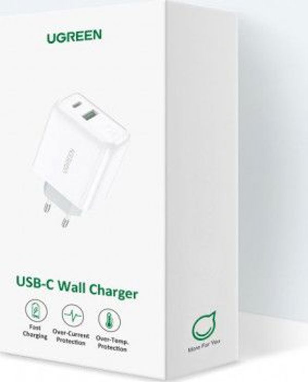 Φορτιστής Ugreen 1x USB-A 1x USB-C 3 A (56562)