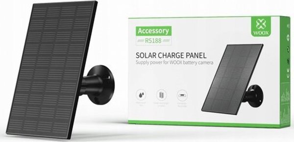 Ηλιακός φορτιστής Woox WOOX R5188 Ηλιακός πίνακας ισχύος 3W, με καλώδιο Micro USB 2m