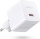 Φορτιστής Aukey PA-Y20S USB-C 20W PD, Ταχυφορτιστής Δικτύου, Λευκό