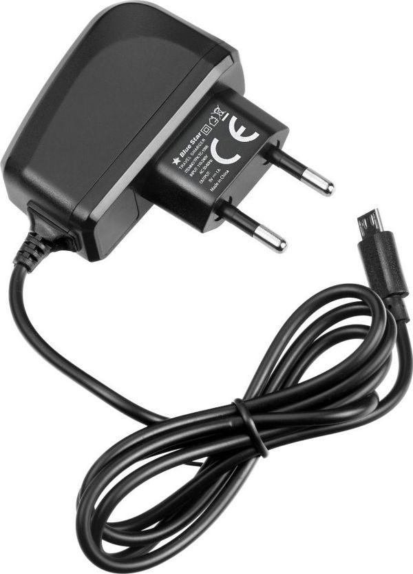 Φορτιστής Blue Star TFK-TC-1095B 1 A (ZASMICROUSB NETWORK CARTON 1A) 8013417 5901737411525