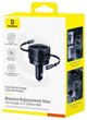 Φορτιστής αυτοκινήτου Baseus Enjoyment Max με καλώδια USB-C+Lightning 60W Μαύρο