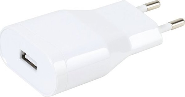 Φορτιστής Vivanco Vivanco USB 1A, λευκό (38348)