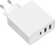 Φορτιστής Platinet Wall Charger 2x USB-A 1x USB-C (PLCUPD65W)