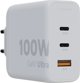 Φορτιστής Xtorm Φορτιστής Τοίχου Ultra GaN2 100W 2xUSB-C PD,1xUSB-A QC 3.0 Λευκή