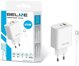 Φορτιστής Τοίχου Beline 45W GaN, USB-A & USB-C, με Καλώδιο USB-C σε USB-C, Λευκό, BLN2CW45C