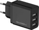 Φορτιστής GoGEN Φορτιστής δικτύου 3x USB 15,5W 3,1A GoGEN - ACH301B