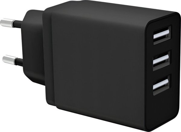 Φορτιστής GoGEN Φορτιστής δικτύου 3x USB 15,5W 3,1A GoGEN - ACH301B
