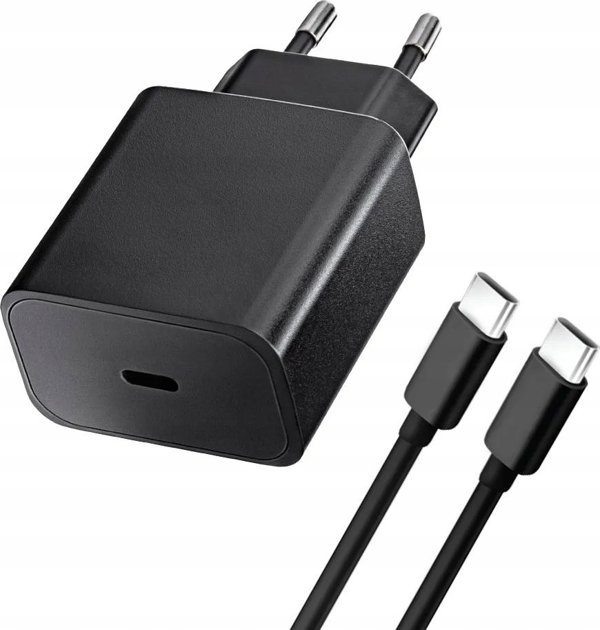 Φορτιστής Blue Star Φορτιστής τοίχου BLUE STAR 3A 25W Τύπος C + καλώδιο Τύπος C έως Τύπος C PD QC4.0 TFB-TC-25WPD μαύρο 13966812 5903396267123
