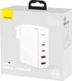 Baseus GaN2 Pro Φορτιστής 100W, 2x USB-A & 2x USB-C, Quick Charge 4+, Power Delivery, Μαύρο