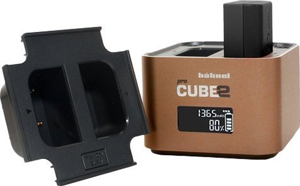 Hahnel Πλάκα Μπαταρίας για ProCube2, Fuji NP-W235, Φόρτιση 2 Μπαταριών