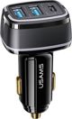 Φορτιστής Usams C24 2x USB-A 1x USB-C 4.5 A (CC126TC01)
