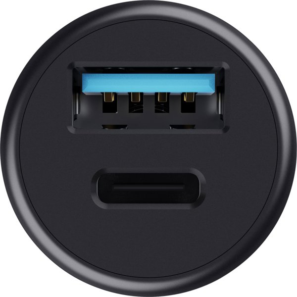 Φορτιστής Trust TRUST autonabíječka MAXO 38W, 1x USB-C, 1x USB