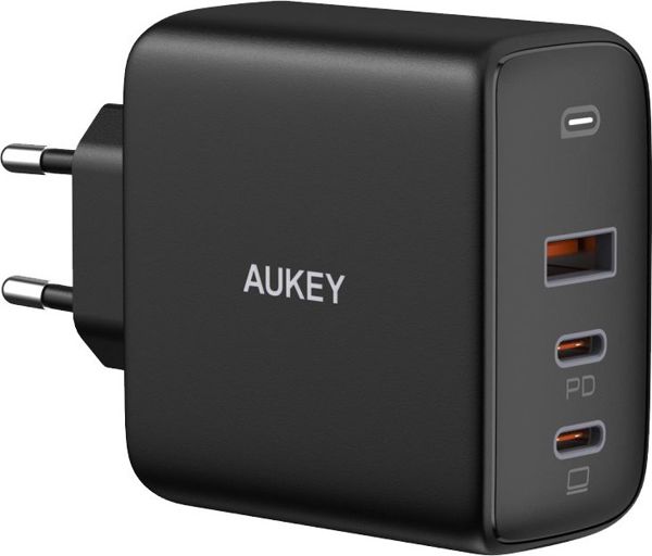 Φορτιστής Aukey PA-B6S 1x USB-A 2x USB-C 4.5 A (PA-B6S)