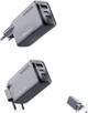 Anker Prime Φορτιστής 100W, 2x USB-C & 1x USB-A με Αναδιπλούμενο Βύσμα