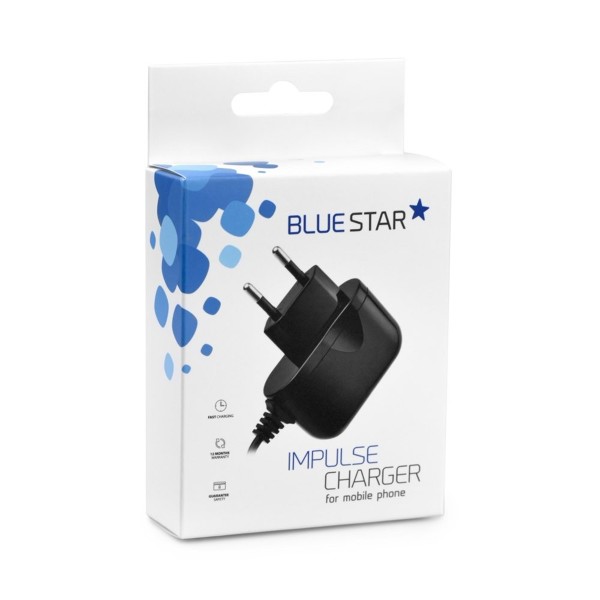 Φορτιστής Blue Star TFK-TC-1100B 10W 2A με Καλώδιο Micro USB - Λευκός