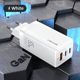 Φορτιστής Usams T33 1x USB-A 2x USB-C 3 A (CC110TC02)