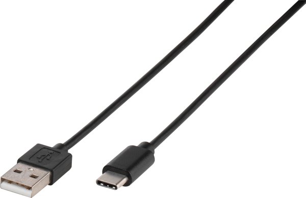 Φορτιστής Vivanco Vivanco αυτοκινήτου USB-C 3A 1m, μαύρο (38669)