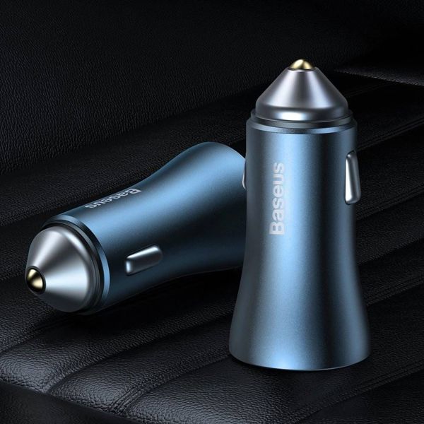 Φορτιστής Baseus Golden Contactor Pro 1x USB-A 1x USB-C 3 A (TZCCJD-03)