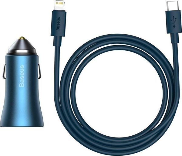 Φορτιστής Baseus Golden Contactor Pro 1x USB-A 1x USB-C 3 A (TZCCJD-03)