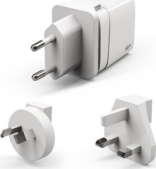 Φορτιστής Silicon Power Silicon-Power Ladegerät Wall Charger QM16 20W USB/Typc Whi