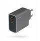 Φορτιστής τοίχου Cuktech CUKAD653EUGR 65W GaN 2 x USB-C 1 x USB-A - γκρι