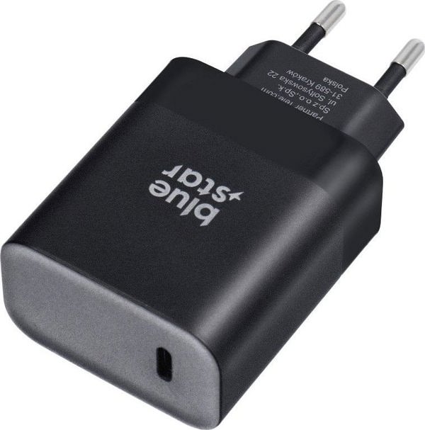 Φορτιστής Blue Star BLUE STAR φορτιστής δικτύου 3A 45W Τύπος C PD QC4.0 TFB-TC-45W μαύρος