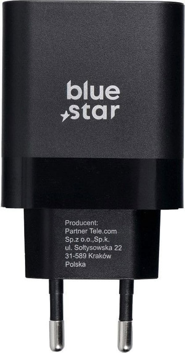Φορτιστής Blue Star BLUE STAR φορτιστής δικτύου 3A 45W Τύπος C PD QC4.0 TFB-TC-45W μαύρος