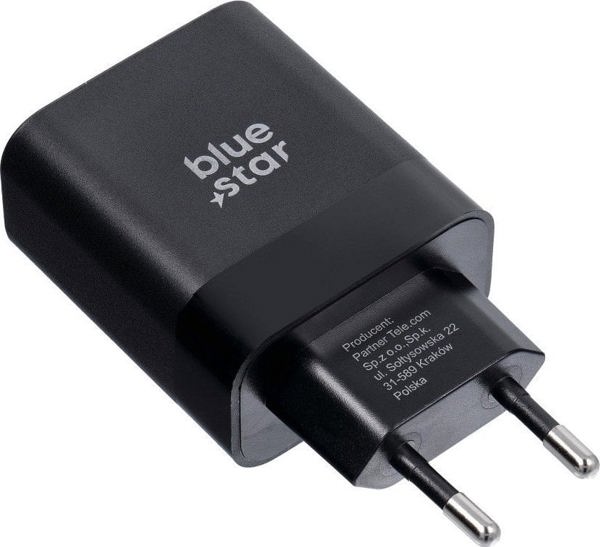 Φορτιστής Blue Star BLUE STAR φορτιστής δικτύου 3A 45W Τύπος C PD QC4.0 TFB-TC-45W μαύρος