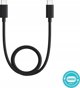 Φορτιστής Motorola Motorola Charger TurboPower 50W Duo USB-C + USB-A με καλώδιο USB-C, Μαύρο