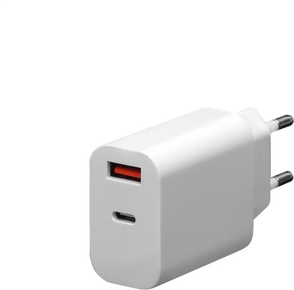 Φορτιστής Platinet 1x USB-A 1x USB-C 3 A (PLCUPD30W)