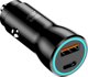 Φορτιστής Blue Star BLUE STAR φορτιστής αυτοκινήτου 3A 25W Τύπος C + USB A PD QC3.0 AFC PPS μαύρο