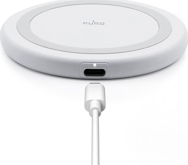 Φορτιστής Puro Ασύρματος Σταθμός Φόρτισης PURO QI 10W (λευκό)