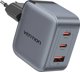 Φορτιστής GaN Vention USB-C+C+A 70W (Γκρι)