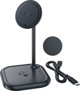 Acefast E6 Ασύρματος Επαγωγικός Φορτιστής 15W Qi για iPhone & AirPods με Μαγνητική Βάση MagSafe, Γκρι