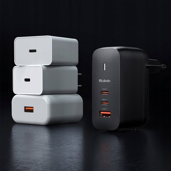Φορτιστής Mcdodo ΓΙΑ ΤΗΛΕΦΩΝΟ, LAPTOP, GAN 3.0, FAST CHARGING, USB-C, PD, USB-A, 65W, MCDODO 13240718 6921002616218